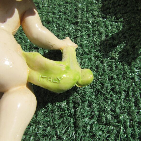 Set of 5 Vintage Fontanani Musical Instrument Playing Cherub Angels 5.5" Italy - Picture 9 of 10